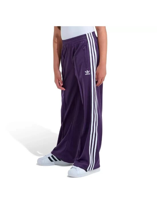 adidas Other - adidas Kids' Firebird Wide Leg Pants Aurora Plum Size Medium Pull On Active